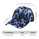 thumbnail image 2 of Fotbe Blueberry Gorro Clásico de Béisbol, Gorra Ajustable con Broche Snapback, Gorro de Exterior de Algodón Suave, 2 of 6