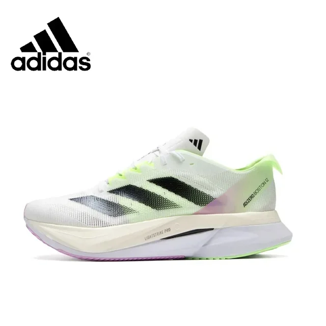 Zapatillas Adizero Boston 12 originales para hombre, nuevo estilo, para entrenamiento de maratón, zapatillas para correr, cómodas y transpirables