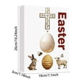 thumbnail image 3 of REK Easter Decor Easter Surprise Calendar Countdown 24 Days 2D Flat Acrylic Hanging Piece, 3 of 6