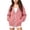Pink, variant on Tbopshirt Girls Hoodies Zip Up Long Sleeve Casual Hooded Jacket with Front Pocket for School Fall Outdoor Wear Jackets Tops Age: 5-15 Years