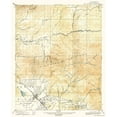 thumbnail image 2 of USGS 20x24 Black Ornate Wood Framed with Double Matting Museum Art Print Titled - San Fernando California Quad - USGS 1900, 2 of 4