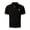 #02Black, variant on Luxury Breathable Ice Silk Polo Shirt for Men Elegant Galloping Horse Embroidered Casual Business Short Sleeve Top Gray XL