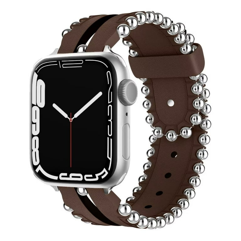 Leather Bands Compatible with Apple Watch Band 38mm~41mm 42mm~49mm
