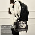 thumbnail image 6 of FORMRS Student Insulated Lunch Bag with Shoulder Strap Reusable Cooler Box for School, Beige Moon, 6 of 9