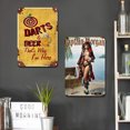 thumbnail image 4 of Placa Metal Vintage para Pintura Hierro Rectangular Bar 20x30cm 2 Uds., 4 of 9