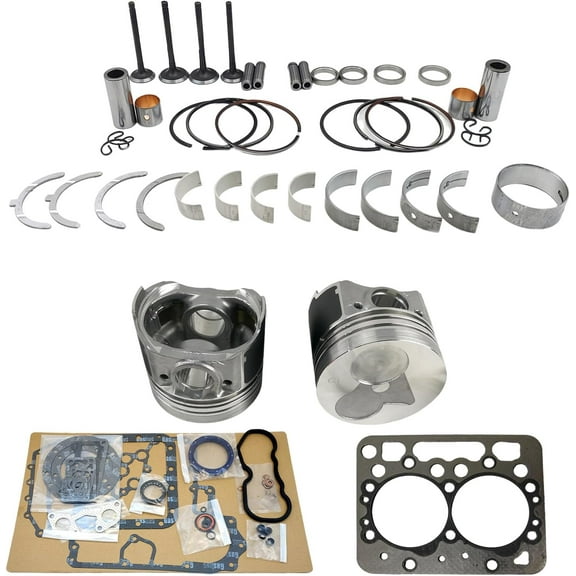 Z482 Engine Overhaul Rebuild Kit (No cylinder liner) For Kubota Z482 Engine T1600H B1121 GB110 GB115 JB11 Tractor Piston Diameter 67mm