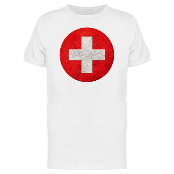 Grunge Switzerland Flag Tee Men's -Image by Shutterstock
