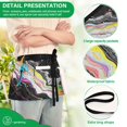 thumbnail image 4 of Yayeee Waist Apron with Pockets for Cooking Waterproof Half Server Aprons, Colorful White, 4 of 7