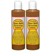 Maui Babe Bronzing Lotion 8 oz (Pack of 2)