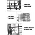 thumbnail image 4 of Steel Wire Foldable Portable Rear Bike Basket Outdoor Cycling Durable Waterproof, 4 of 8