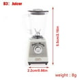 thumbnail image 2 of Cafetière de Maison de Poupée Accessoires Miniatures Jouets Modèle Plastique Extracteur de Jus pour Enfants, 2 of 15