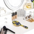 thumbnail image 5 of Wood Paddle Brush with Cushion & Round Hair Brush Lemon Pattern Detangling Brush for All Hair Types, 5 of 7