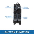 thumbnail image 3 of Interruptor de ventana eléctrica del lado del conductor delantero izquierdo de Unique Bargains para Toyota Tacoma 01-04 No.8482004010, 3 of 7