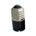 thumbnail image 4 of BELOVING Light Adapter Lighting Accessory,Conversion,Practical,Easy to Install,Lamp Base Extension Sturdy Replacement Converter E27 to B22 Black, 4 of 10