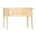 thumbnail image 3 of Shaker Pine Storage Side Table Ample Storage 36" H 56" Wide 16" Projection Renovator's Supply, 3 of 3