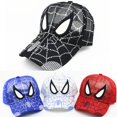 thumbnail image 2 of Gorro de beisbol para niños y niñas Disney-Marvel, gorro ajustable con diseño de Spiderman, los vengadores, 2021 hola suerte  unisex, 2 of 2