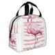 thumbnail image 2 of Easygdp Flamingo Bolsa Térmica Premium - Tela Oxford Impermeable, Gran Capacidad, Bolsillo Frontal, Unisex para Trabajo, Escuela, Actividades al Aire Libre y Picnics, 2 of 8