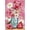 -, variante sur Bouquet de la Saint-Valentin Be Mine Me Drapeau de Maison Décoratif Marguerite 28x40 Pouces