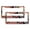 Pattern-193, variant on 2 Pack Old Pickup Truck With Love License Plate Frame Valentines Day Holiday License Plate Cover Frame Metal 2 Holes for Women