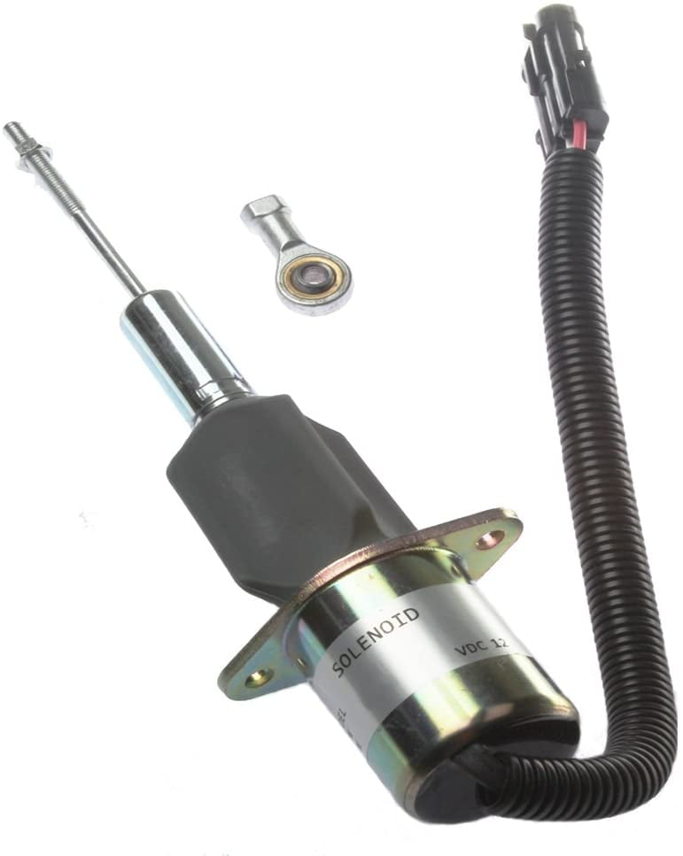 Fuel Shut Off Solenoid RE53507 for John Deere 4555 4755 4955 4560 4760