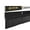 Matte Black Anodized, variant on JELOSTONE 2 Pack - 36'' Aluminum Door Sweep with Nylon Brush Seal(Matte Black Anodized), UL Fire-Rated, Weatherstrip for Energy Efficiency, JS-NB181