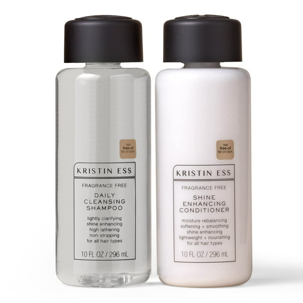 Set de champú y acondicionador Kristin Ess sin fragancia, 300 ml