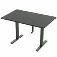 thumbnail image 2 of VIVO Manual 48" x 30" Stand Up Desk, Black Table Top, Black Frame, 2 of 8