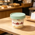 thumbnail image 4 of Reusable Ice Cream Containers with Lids, Freezer Storage Ice Cream Tubs, Homemade Yogurt Ice Cream Pint Containers, 4 of 6