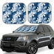 thumbnail image 1 of Balery Flower Parasol para parabrisas de coche de 2 piezas | Parasol plegable para parabrisas delantero de coche para la mayoría de sedanes-Large, 1 of 6