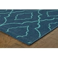 thumbnail image 2 of Oriental Weavers Meridian Area Rug 7541B Navy Waves Swirls 2' 3" x 7' 6" Rectangle, 2 of 2