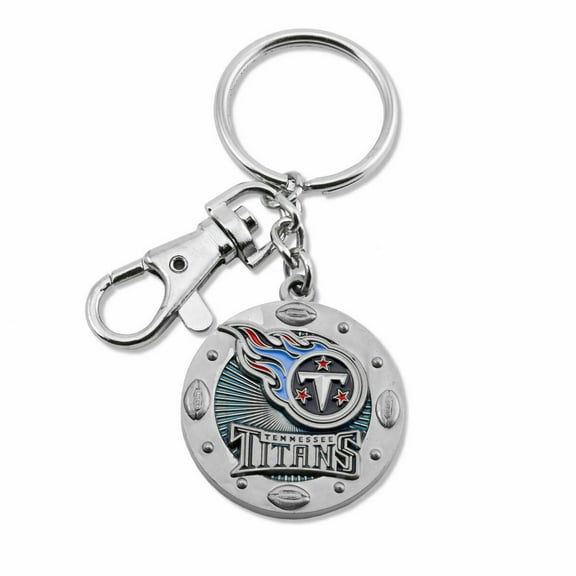 impact keychain key ring clip NFL