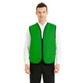 thumbnail image 4 of Toptie Supermarket Uniform Vest Zipper Volunteers Event Vest Unisex Waistcoat-Green-4XL, 4 of 9
