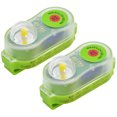 thumbnail image 3 of 2 Uds Chaleco Salvavidas Flash para Camping Canotaje () Verde, 3 of 4