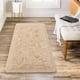 thumbnail image 5 of Alfombra BENRON 2x4, suave, esponjosa, lavable, color canela claro, 5 of 7