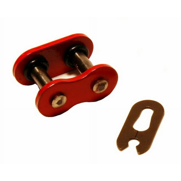Factory Spec, FS-520-ORML, O Ring Chain Master Link Red 520 Pitch