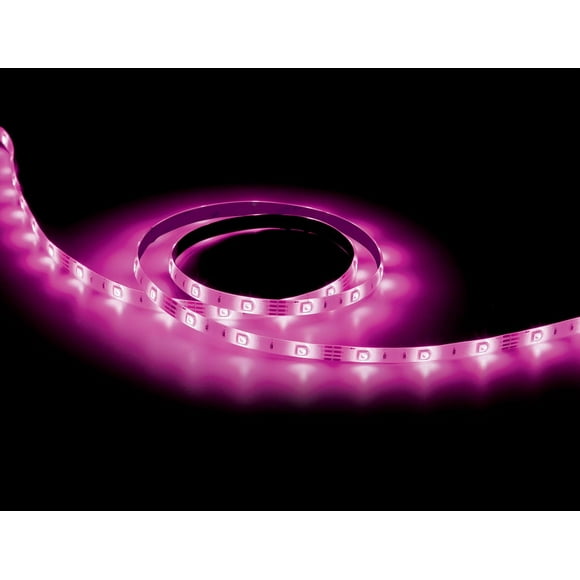 Merkury FLEXGLO32 Flexible Multicolored Strip Light with Sound Sync, 32.8ft., Strip Light with Sound Sync