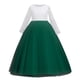 thumbnail image 1 of Vestido Para Niñas Ropa Para Niñas Bebés Vestido Para Niños Vestido De Princesa De Manga Larga Vestido Largo Verde Odeerbi LM103-1914, 1 of 6