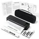 thumbnail image 1 of Impresoras portátiles inalámbricas para viajes, impresora térmica sin tinta con Bluetooth, compatible con tamaños Carta (EE. UU.) y A4 (8,5" x 11"), impresora portátil pequeña con estuche, compatible, 1 of 5