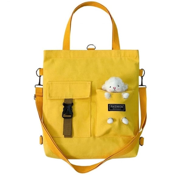 Jiibva Canvas Handbags Work Travel Hobo Crossbody Shoulder Tote Purse Bags
