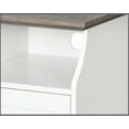 thumbnail image 2 of Saint Birch Finley White 2-Door Vertical Filing Cabinet, 2 of 7