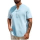 thumbnail image 2 of pstuiky camisas de manga larga para hombre, Camisas de manga larga con cuello alto y botones sólidos para hombre camisetas de hombre xxl, 2 of 8