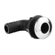 thumbnail image 1 of Scienceny Scupper Conector negro de 90 grados Salida de manguera de nylon A través del casco Aireador de sentina Accesorios Reemplazo de de Bombillas para automóviles Codo de 25 mm, 1 of 6