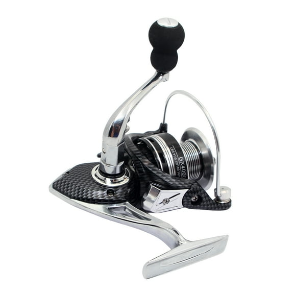 Arcticwind All Metal Fishing Reel,Spinning Reel, 5.2:1, Lure America remote fish reel, GX4000, 0.66Lb, Fishing Catfish Carp Reel Left Right Handle Stainless Steel Shaft Saltwater Freshwater