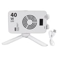 thumbnail image 2 of RGB Color Fill Light, 40W Slim and Lightweight Portable Fill Light 3000-7000K Color Temperature  for Portrait Food Lighting, 2 of 7