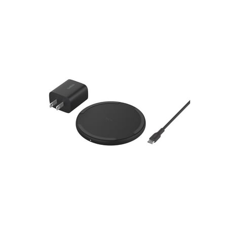 Belkin BoostCharge - Wireless charging pad   AC power adapter - 15 Watt - Fast Charge - black