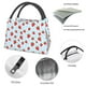 thumbnail image 4 of Fotbe Strawberry Bolsa Térmica Portátil con Estampado, Bolsa de Entrega de Alimentos Aislada, Bolsa Reutilizable de Gran Capacidad para Comidas y Supermercado, 4 of 6