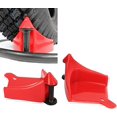 thumbnail image 2 of Porte-voiture pour Empoise de Pneu, Empoise de Roue de Voiture 2 Pièces, Outil de Lavage, Inserts de Pneu, Rétracteur de Roue Portable Pratique, 2 of 3