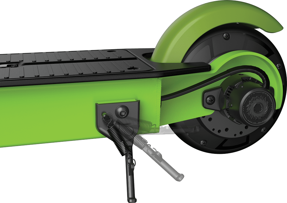 Razor Black Label E90 Electric Scooter - Green, for Child Ages 8+ and up to 120 lbs, up to 10 mph