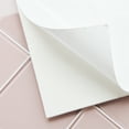 thumbnail image 5 of Pink Peel and Stick Glass Tile, 12'' x 12'' Square Mosaic Glass Backsplash Stick On Wall Tiles for Kitchen Bathroom (5 Sheets), 5 of 6