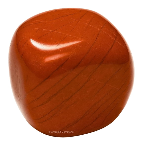 Red Jasper Crystal Tumbled Stones Polished Rocks - (1 Piece)